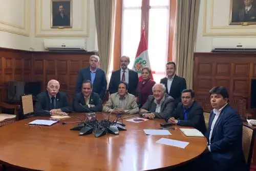 Proyecto de inmunidad parlamentaria. voceros bancadas.