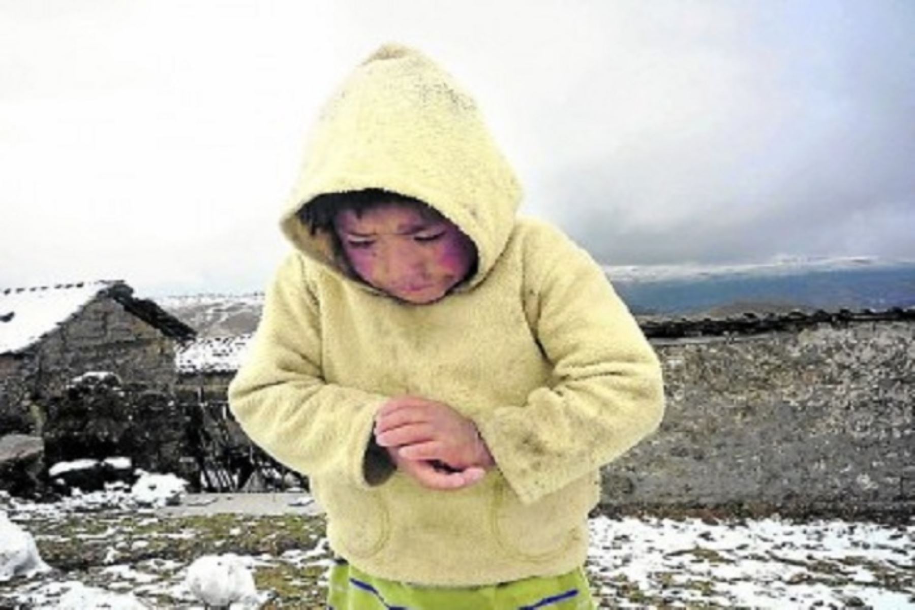 La temperatura más baja se presentará en zonas sobre los 4200 metros de altura, con registros inferiores a -15 grados Celsius. Foto: Los Andes