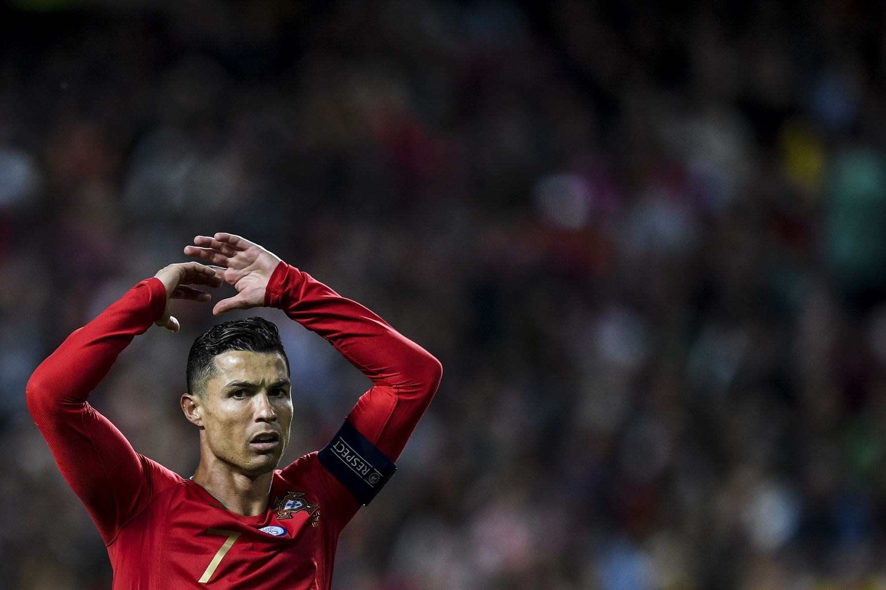 Cristiano Ronaldo. Foto: AFP.