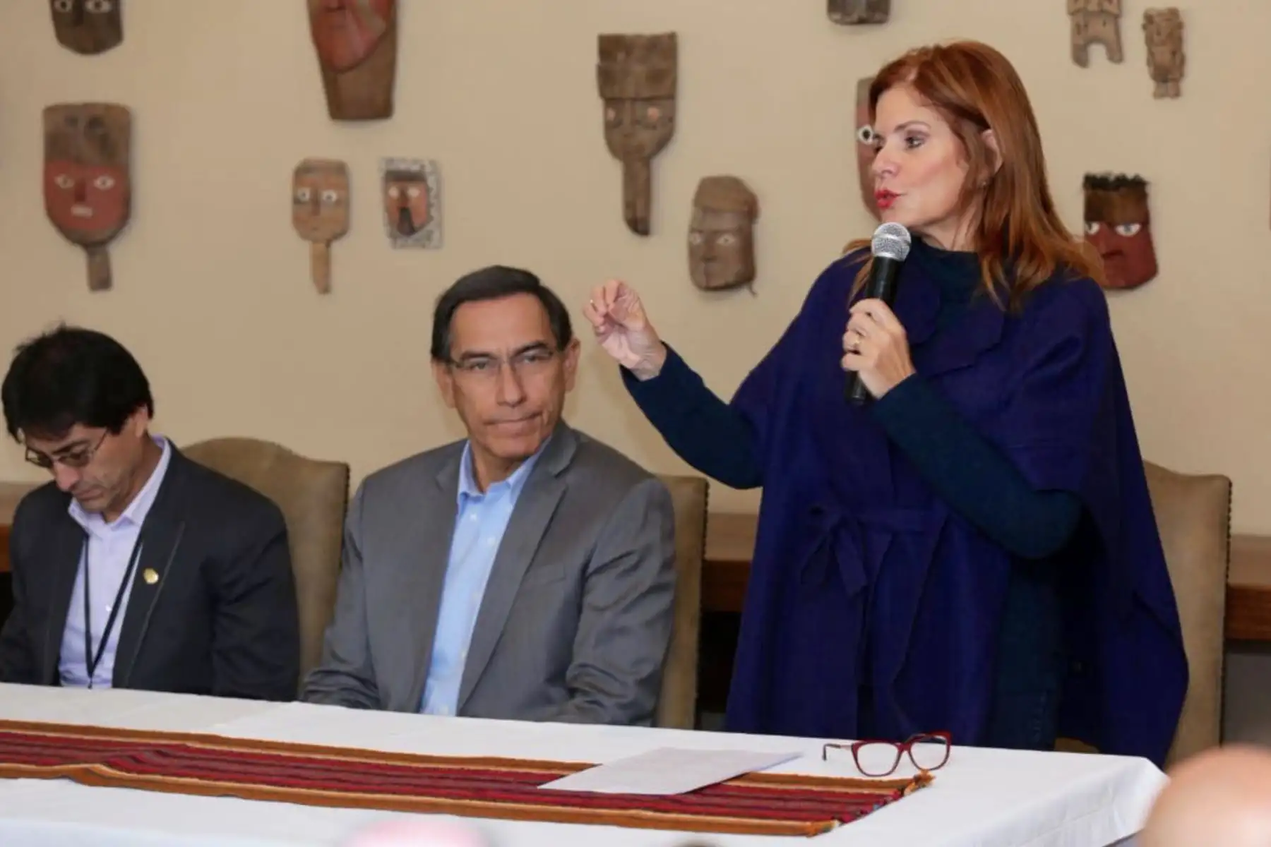 El presidente de la República, Martín Vizcarra, garantizó que el futuro aeropuerto de Chinchero, en el Cusco, será un proyecto de gran nivel internacional y de última tecnología.Foto: ANDINA/Prensa Presidencia