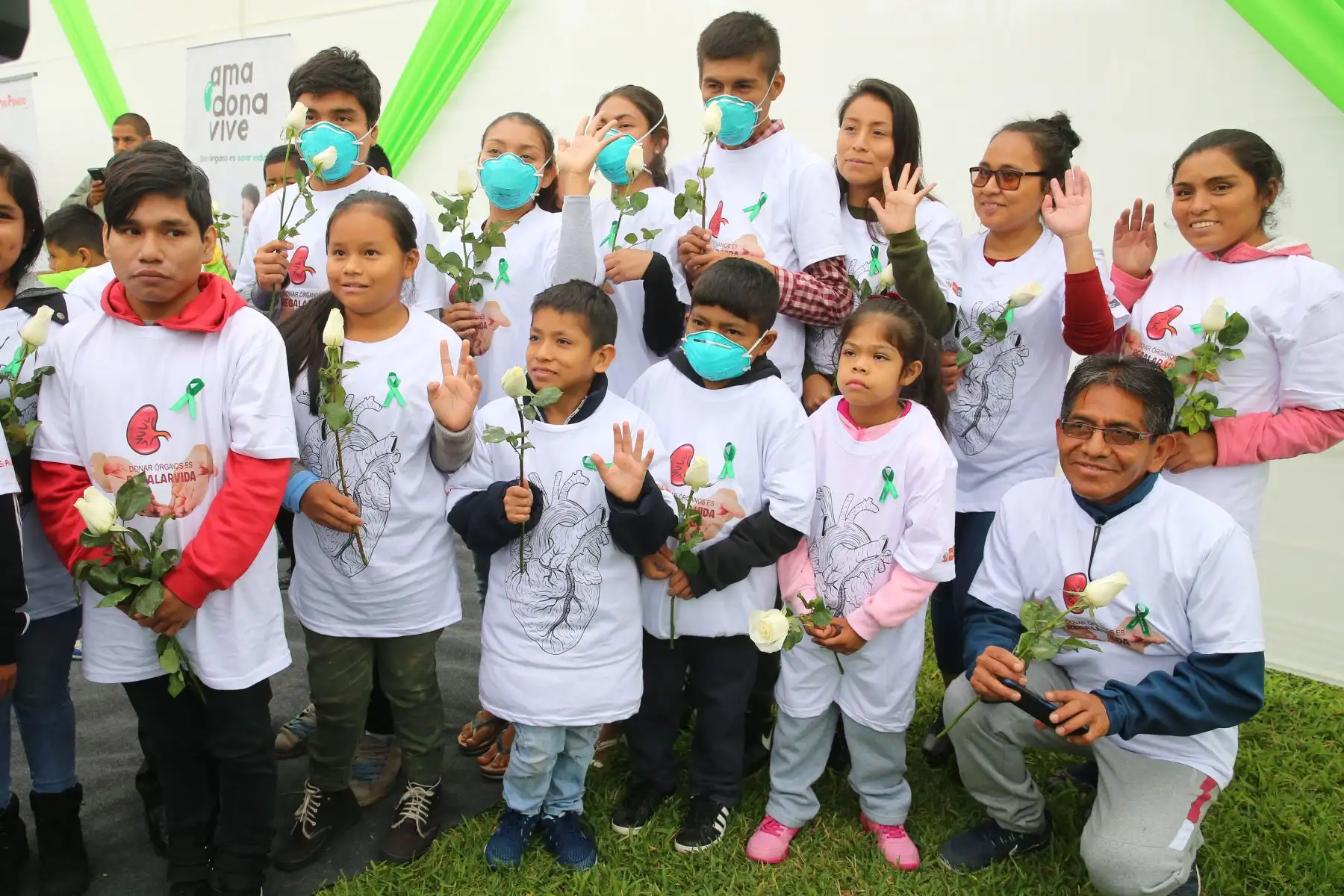 Día Nacional del Donante de Órganos y Tejidos, Enuentro entre familiares de donantes de órganos y receptores. Foto: ANDINA/Vidal Tarqui