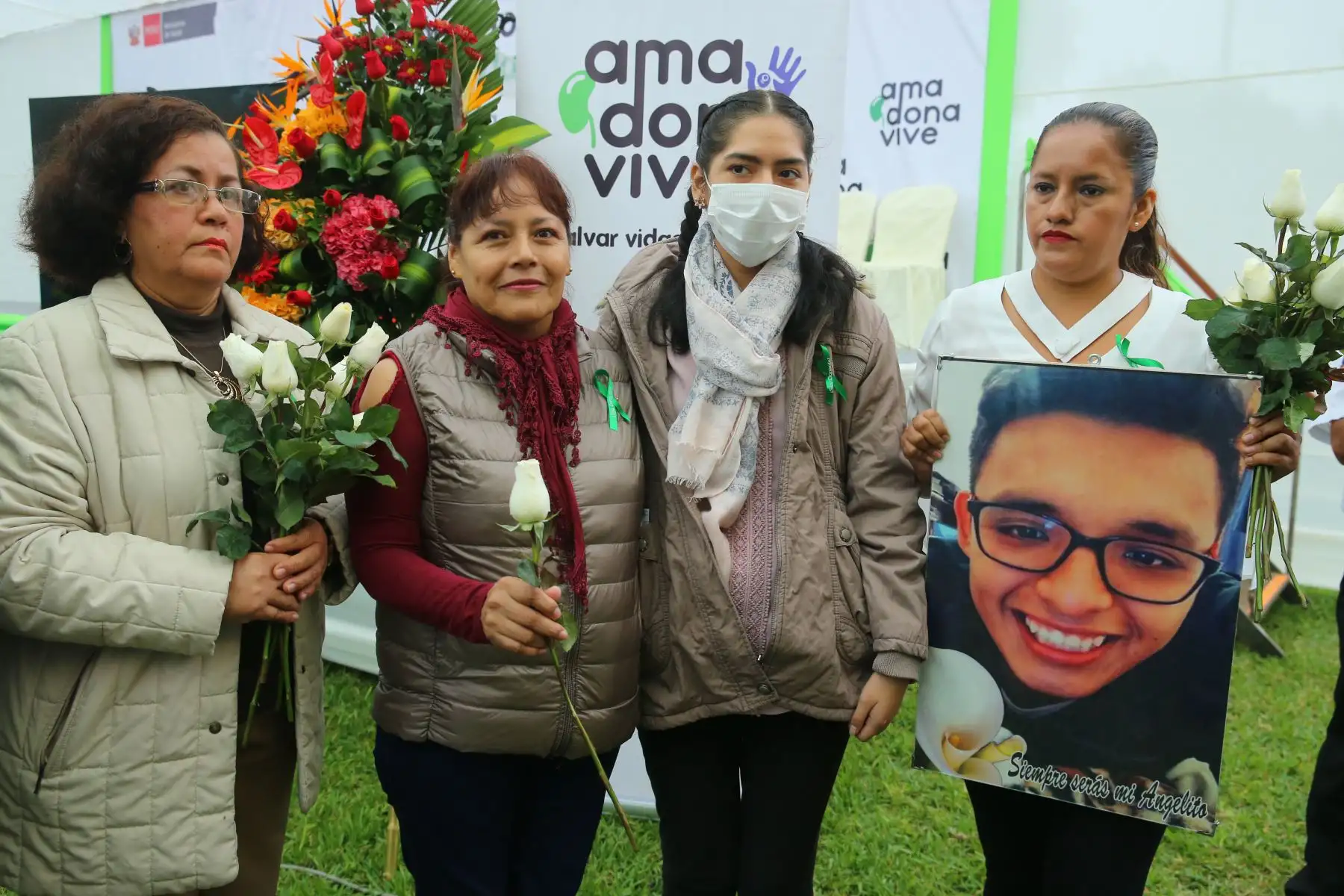 Día Nacional del Donante de Órganos y Tejidos, Enuentro entre familiares de donantes de órganos y receptores. Foto: ANDINA/Vidal Tarqui