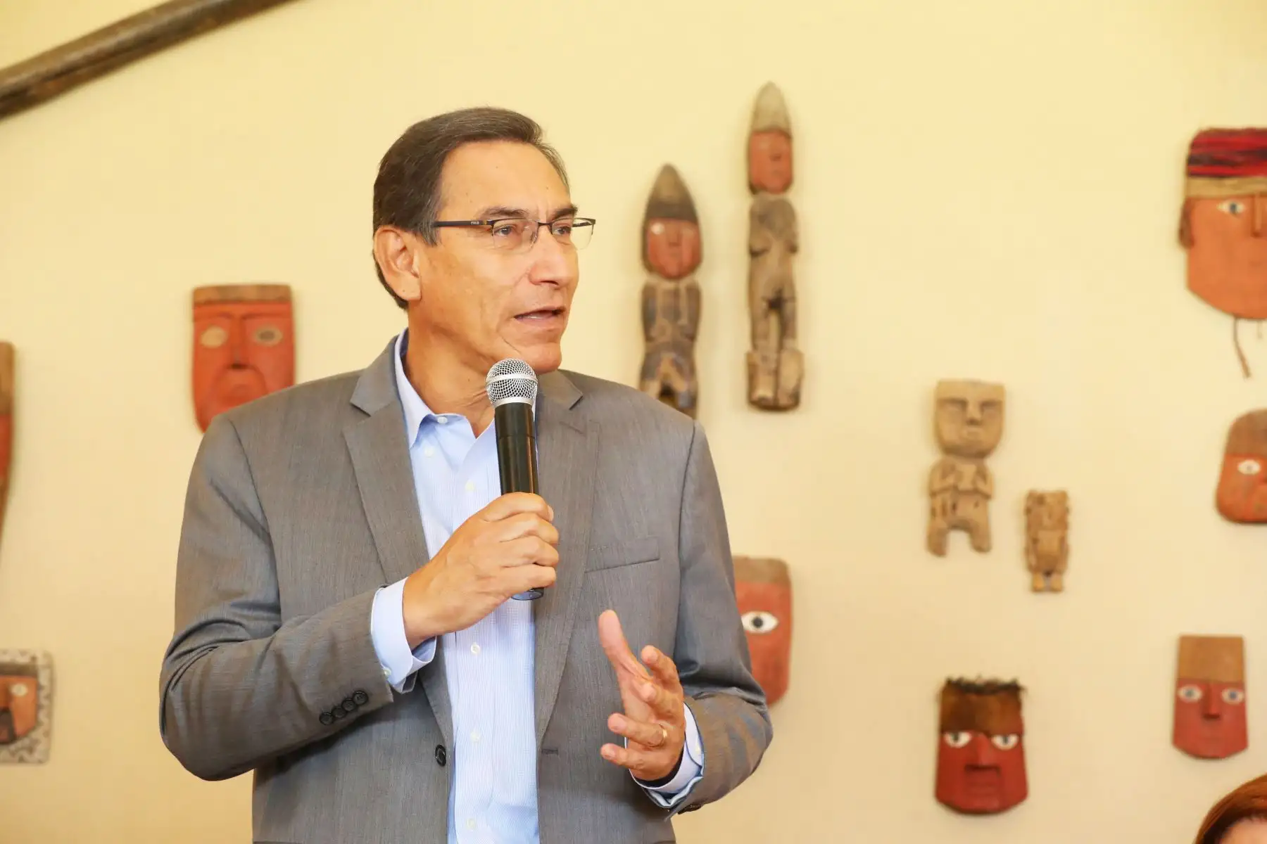El presidente de la República, Martín Vizcarra, garantizó que el futuro aeropuerto de Chinchero, en el Cusco, será un proyecto de gran nivel internacional y de última tecnología.Foto: ANDINA/Prensa Presidencia