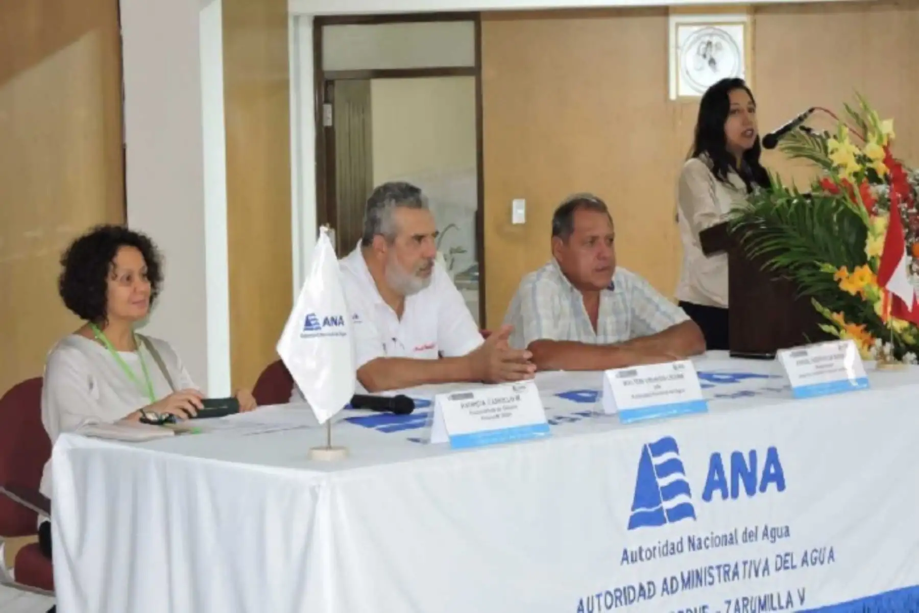 En un taller que se desarrolla en Lambayeque, el jefe de la ANA, Walter Obando, demandó la igualdad de oportunidades entre hombres y mujeres en la gestión del agua y la agricultura.