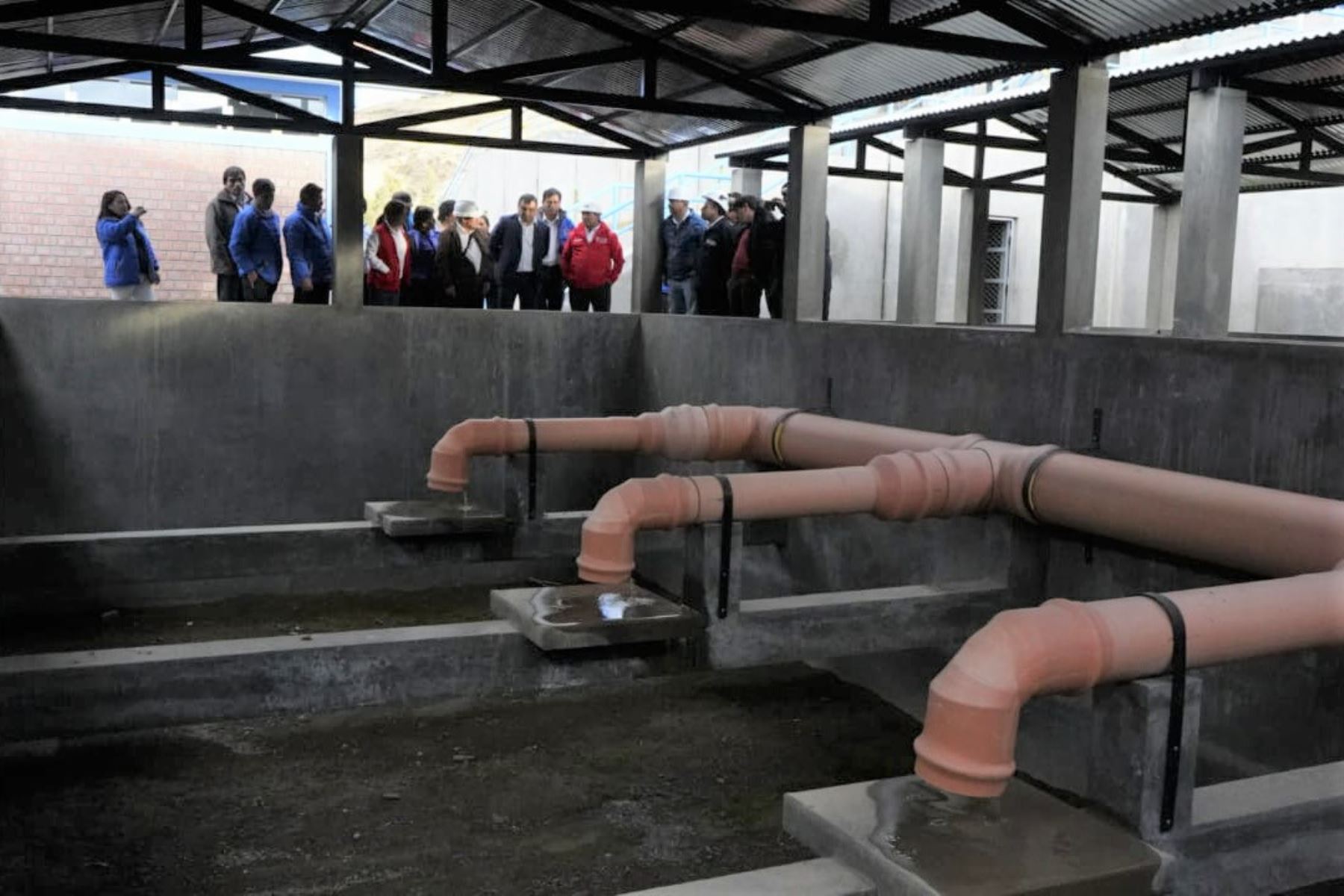 Nueva planta de tratamiento de agua beneficiará a más de 33,000 pobladores de la provincia de Jauja, en Junín. ANDINA/Difusión
