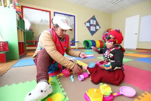 Cuna Mas Program is aimed at children under age 3 who live in poor areas.
