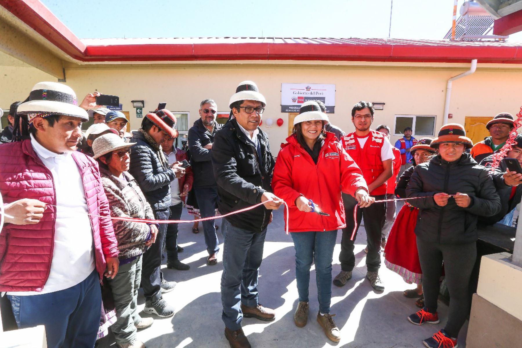 Midis inaugura local de Cuna Más en comunidad Nueva Fuerabamba, en Apurímac. ANDINA/Difusión