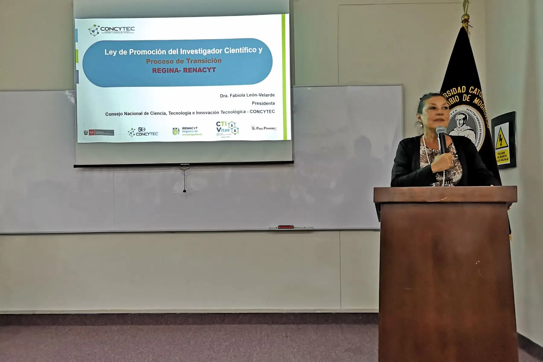 Concytec presenta iniciativas para fortalecer rol de investigador científico en la macrorregión norte. ANDINA/Difusión