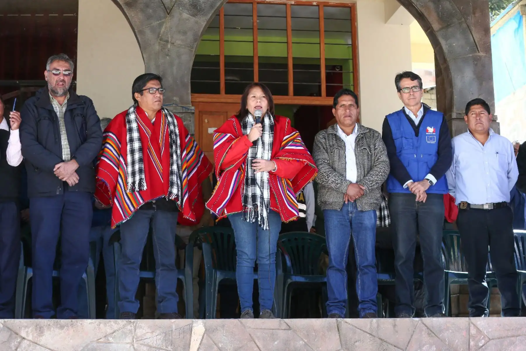La ministra de Desarrollo e Inclusión Social, Paola Bustamante, instaló la Comisión Multisectorial “Espacio de diálogo y cumplimiento de compromisos para el desarrollo de la provincia de Cotabambas y del distrito de Progreso de la provincia de Grau, departamento de Apurímac”.Foto:ANDINA/MIDIS
