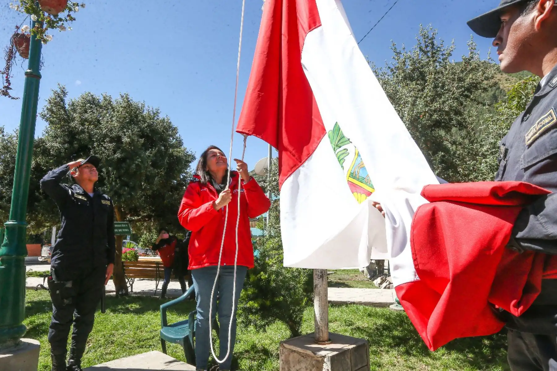 La ministra de Desarrollo e Inclusión Social, Paola Bustamante, instaló la Comisión Multisectorial “Espacio de diálogo y cumplimiento de compromisos para el desarrollo de la provincia de Cotabambas y del distrito de Progreso de la provincia de Grau, departamento de Apurímac”.Foto:ANDINA/MIDIS