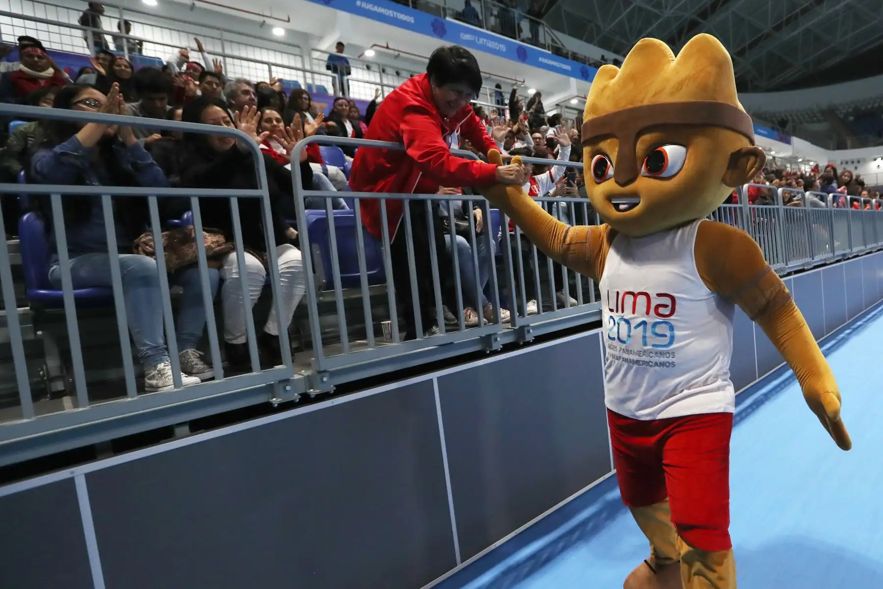 Selección peruana femenina de voleibol, categoría Sub 20, cayó ante su similar de Chile 3-1, en el marco del cuadrangular internacional Rumbo a Lima 2019 que permite probar las instalaciones de cara a los XVIII Juegos Panamericanos y Juegos Parapanamericanos. Foto: ANDINA/Melina Mejía