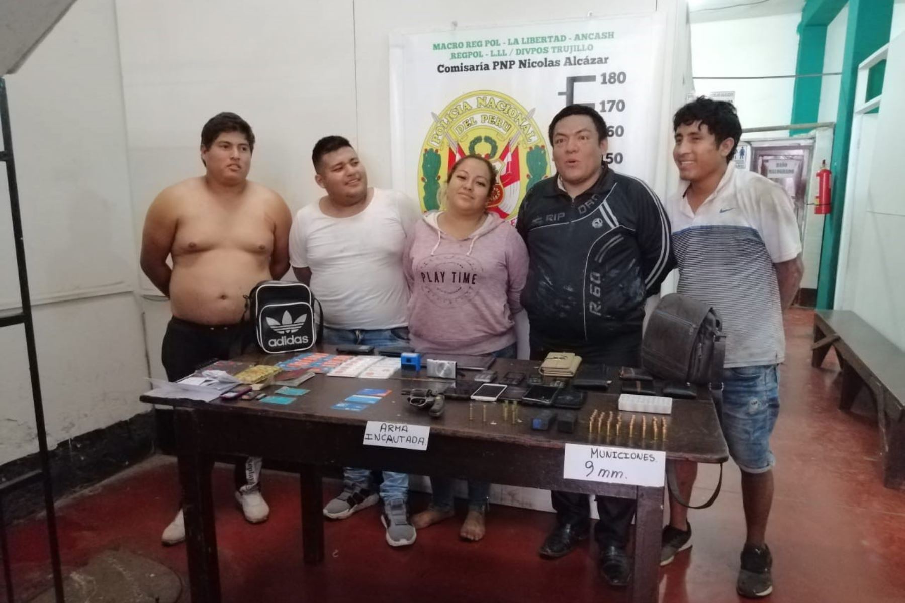Trujillo: PNP desarticula banda criminal “Los sin control de Río Seco”