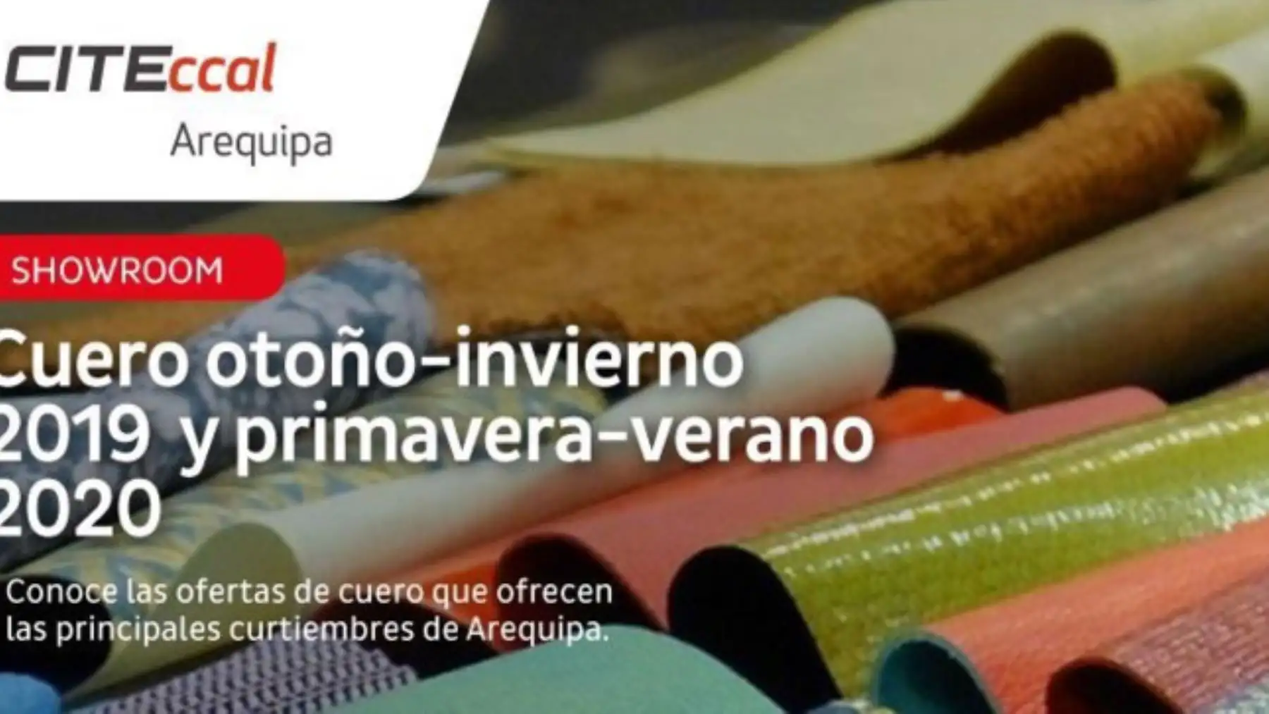 Arequipa: presentarán tendencia de cuero para calzado invierno 2019 y verano 2020