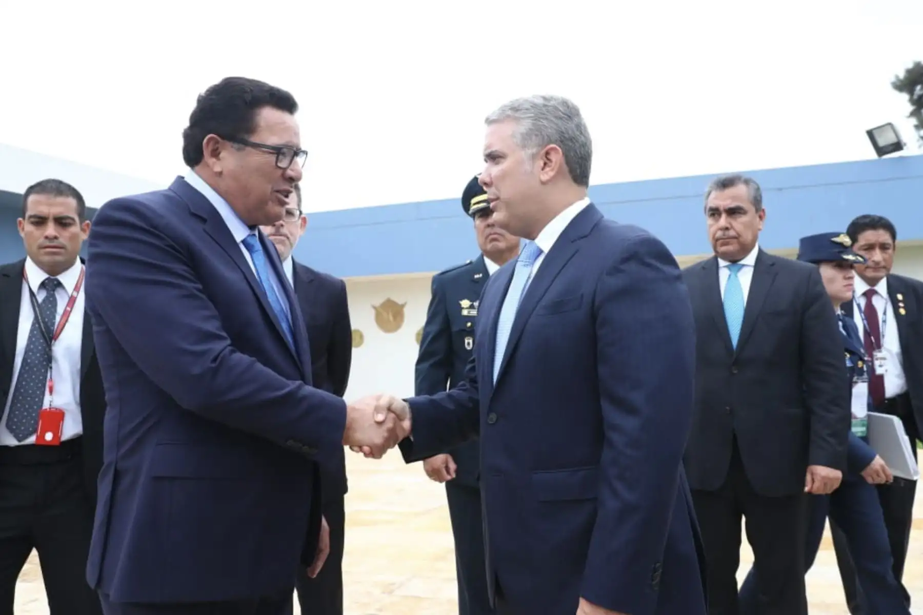 El presidente de Colombia, Iván Duque Márquez, llegó a Lima para participar de la Cumbre Presidencial Andina. Foto: ANDINA/ Norman Cordova