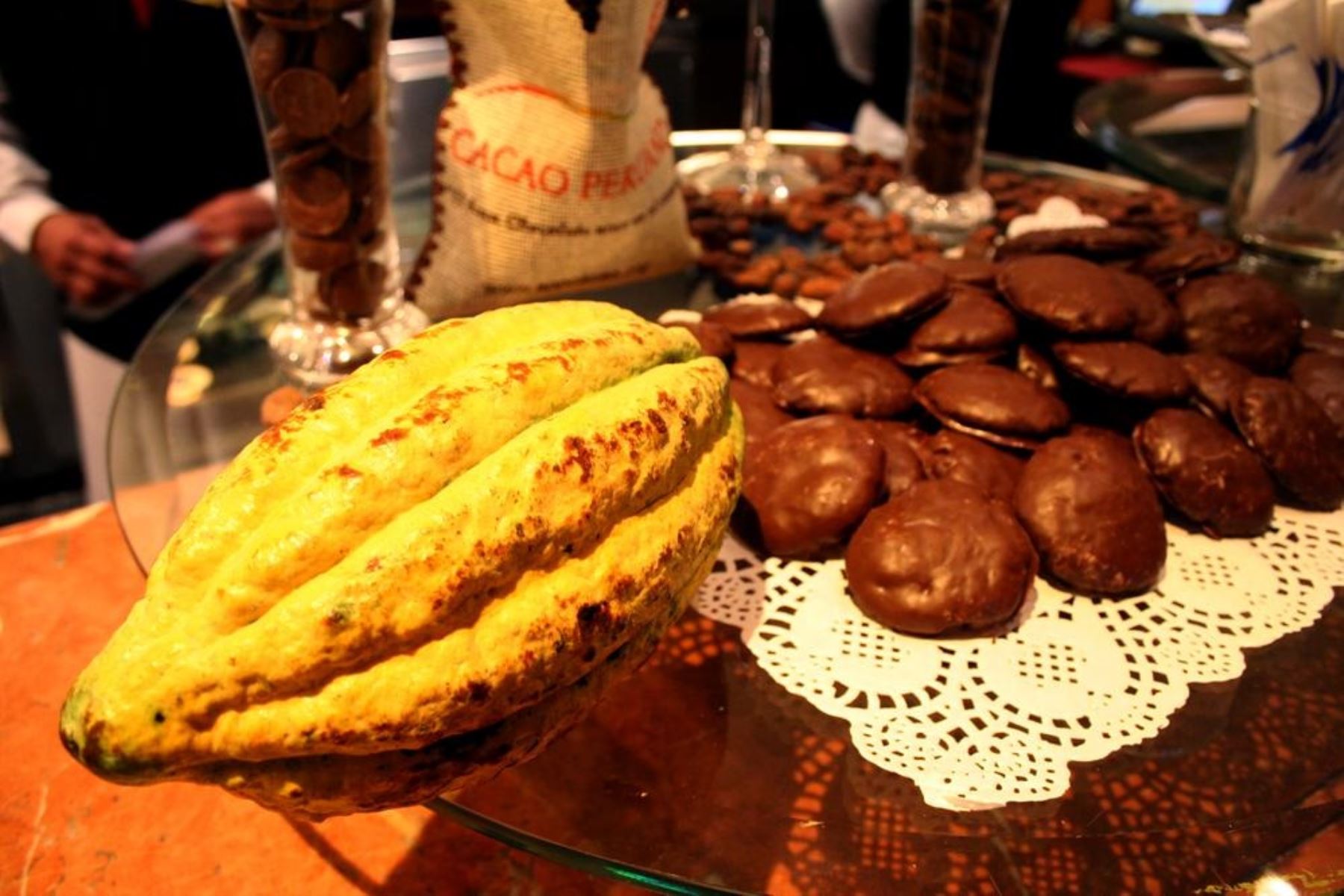 Cacao peruano.
