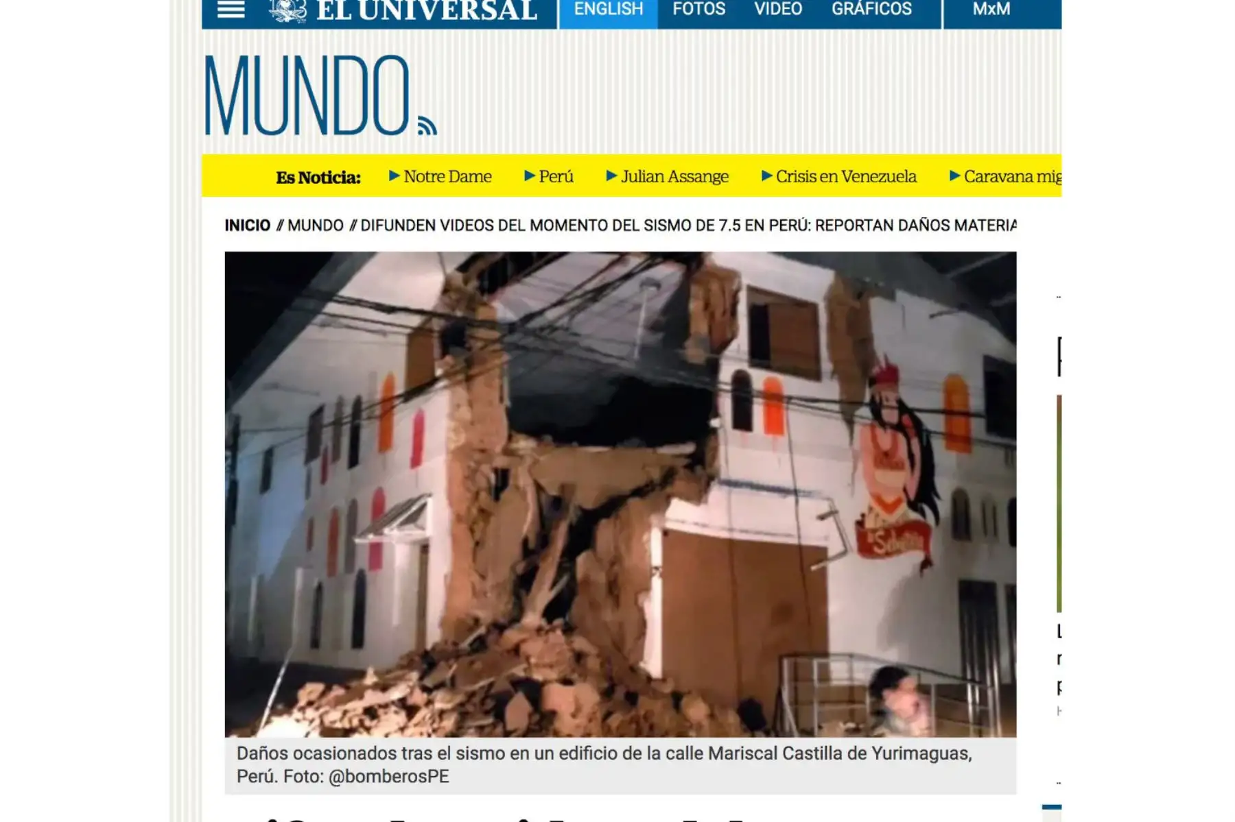 ANDINA/Difusión