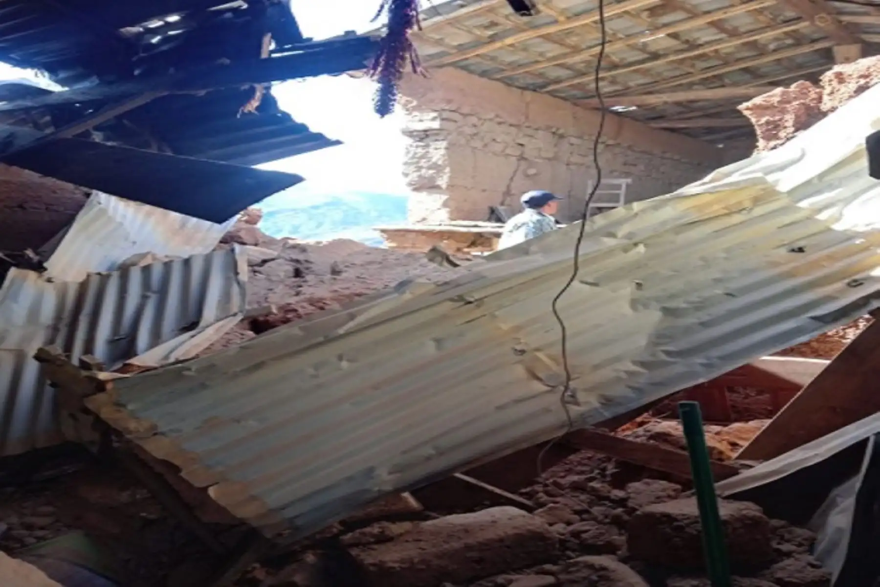 Aumenta a dos el número de fallecidos por fuerte sismo en Loreto. ANDINA/Difusión