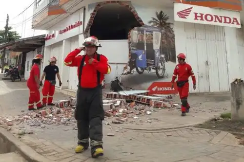 El terremoto dejó 4,562 personas damnificadas, 1,270 viviendas inhabitables y 1,786 afectadas, entre otros daños Foto: ANDINA/Difusión