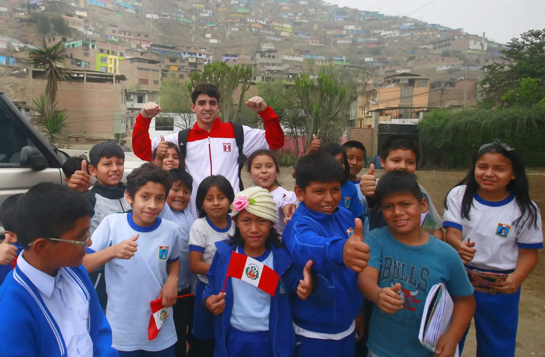 Campaña Soy Lima 2019 llega al colegio Santa Rosa Alta en Villa María del Triunfo
Foto: ANDINA/Héctor Vinces