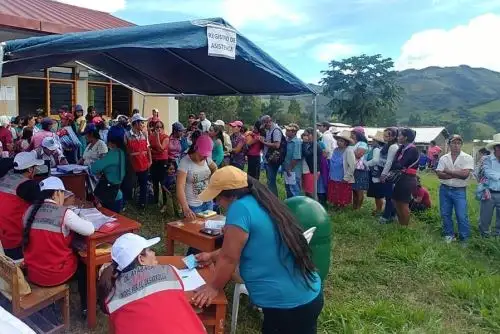 Caravanas de Protección a la Familia Rural brindan más de 36,000 atenciones en cinco regiones. ANDINA/Difusión