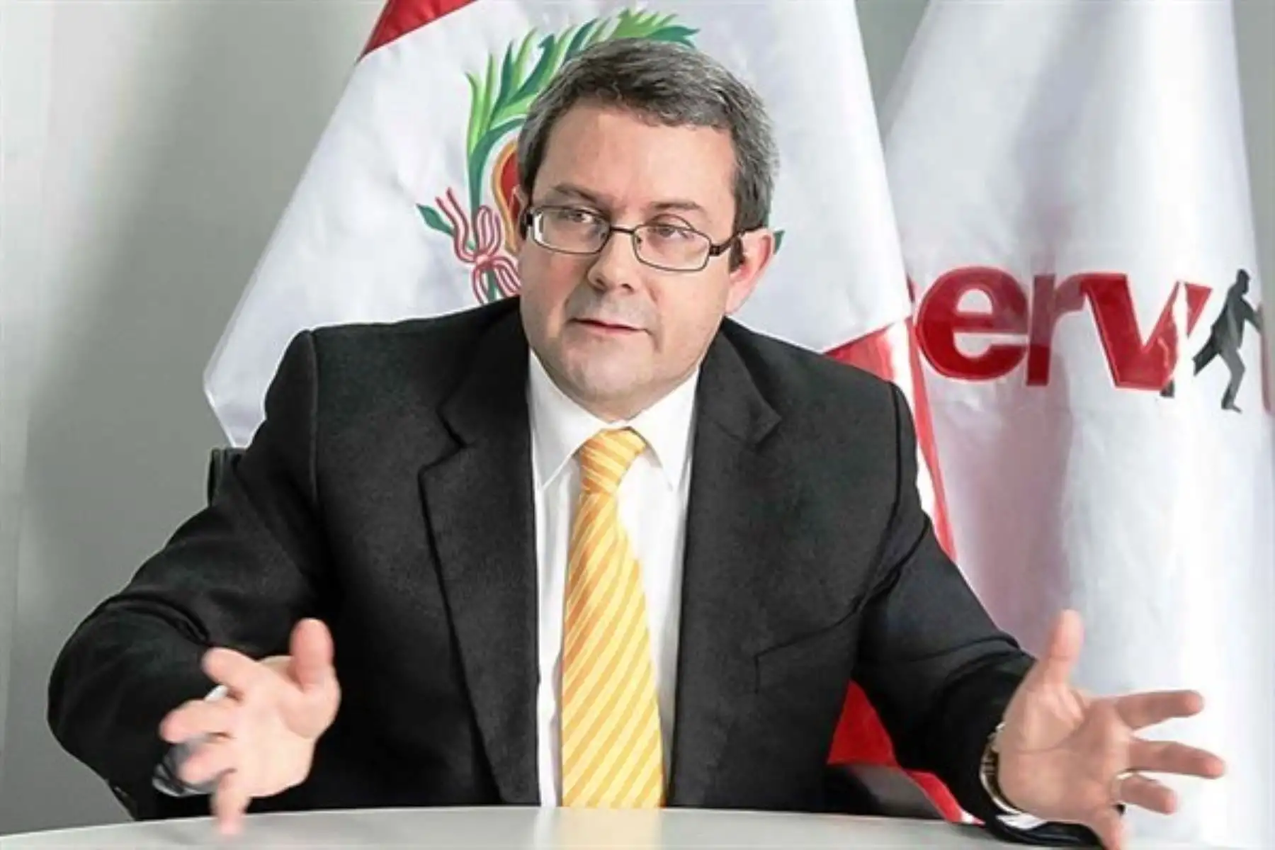 Juan Carlos Cortés, presidente ejecutivo de Servir. Foto: ANDINA/Difusión.
