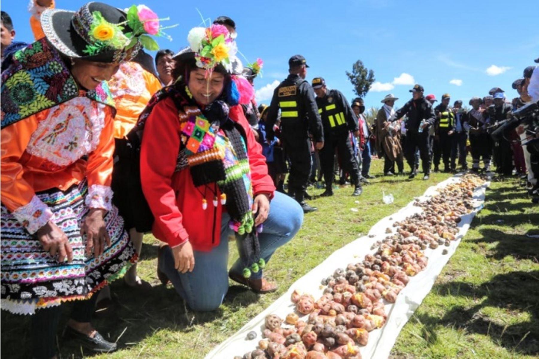 Ministra de Agricultura y Riego, Fabiola Muñoz, resaltó desde Huancavelica que hay que elevar el consumo de este tubérculo a 92 kilos por persona al 2021.