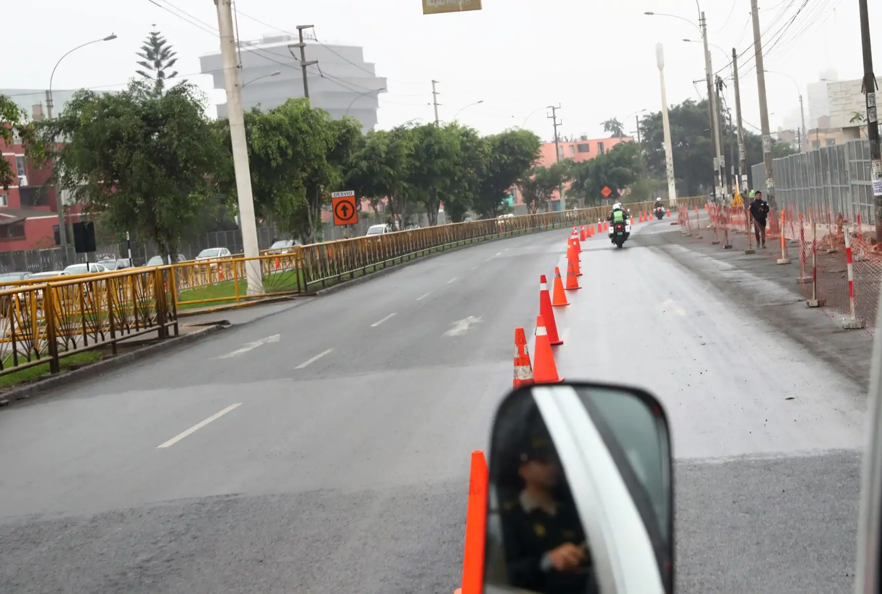 Policía Nacional realiza la  primera prueba del carril para los juegos  Lima 2019 Foto: ANDINA/Norman Córdova
