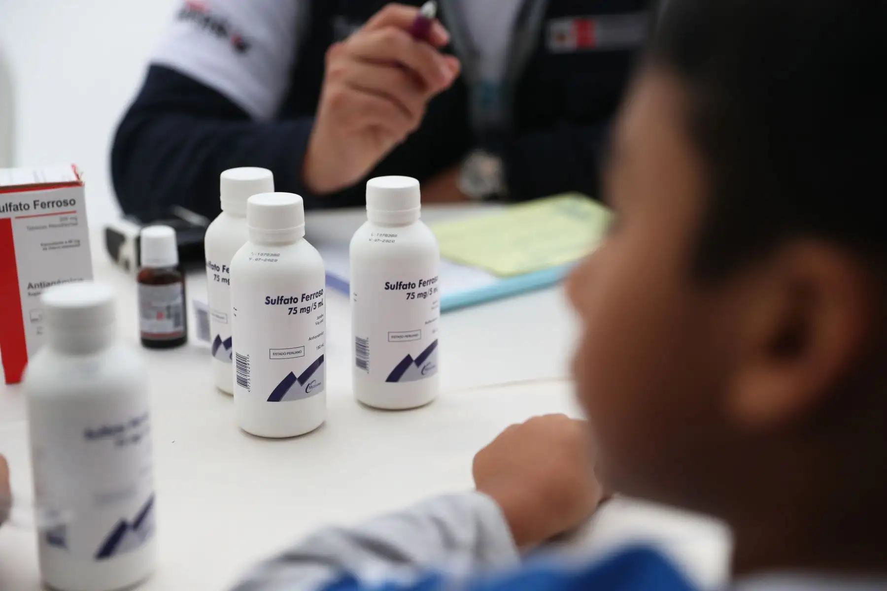 El sulfato ferroso es ayuda a combatir la anemia y desnutrición crónica. Foto: ANDINA/Melina Mejía