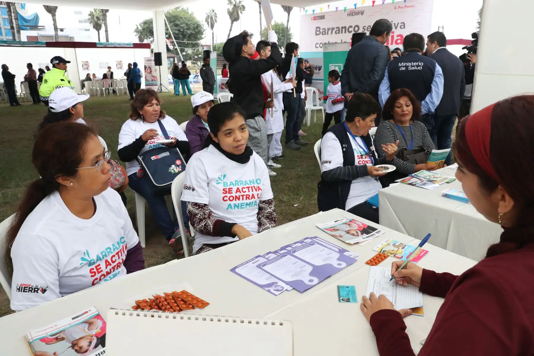 En Barranco el porcentaje de anemia llega al 46.1% según el padron del minsa 2018. Foto: ANDINA/Melina Mejía