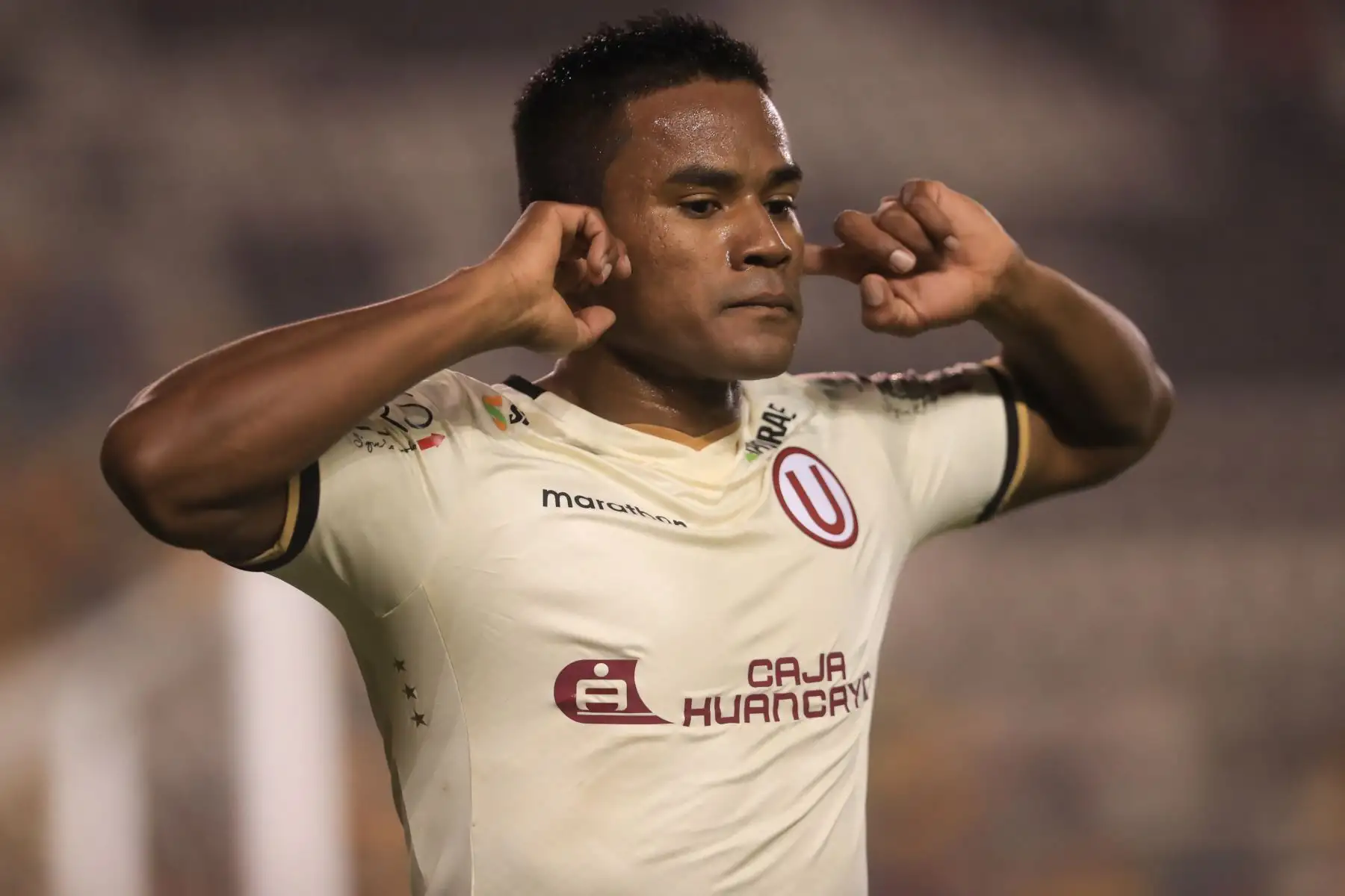 Universitario venció 2-1 a UTC en el Monumental de Ate. Jersson Vásquez

Foto: ANDINA/Juan Carlos Guzmán Negrini.