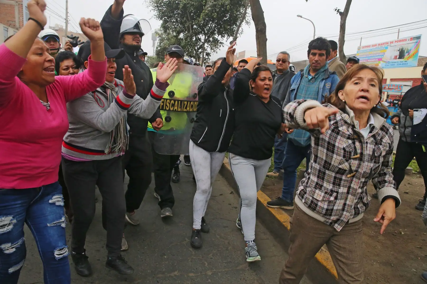 Serenos de San Martín de Porres e Independencia se enfrentan por límites. Foto: ANDINA/ Vidal Tarqui