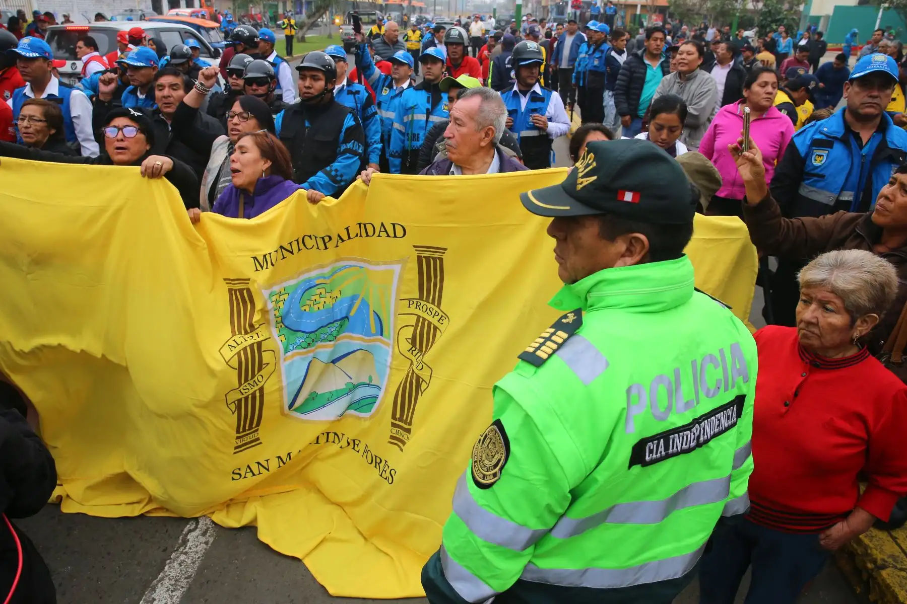 Serenos de San Martín de Porres e Independencia se enfrentan por límites. Foto: ANDINA/ Vidal Tarqui