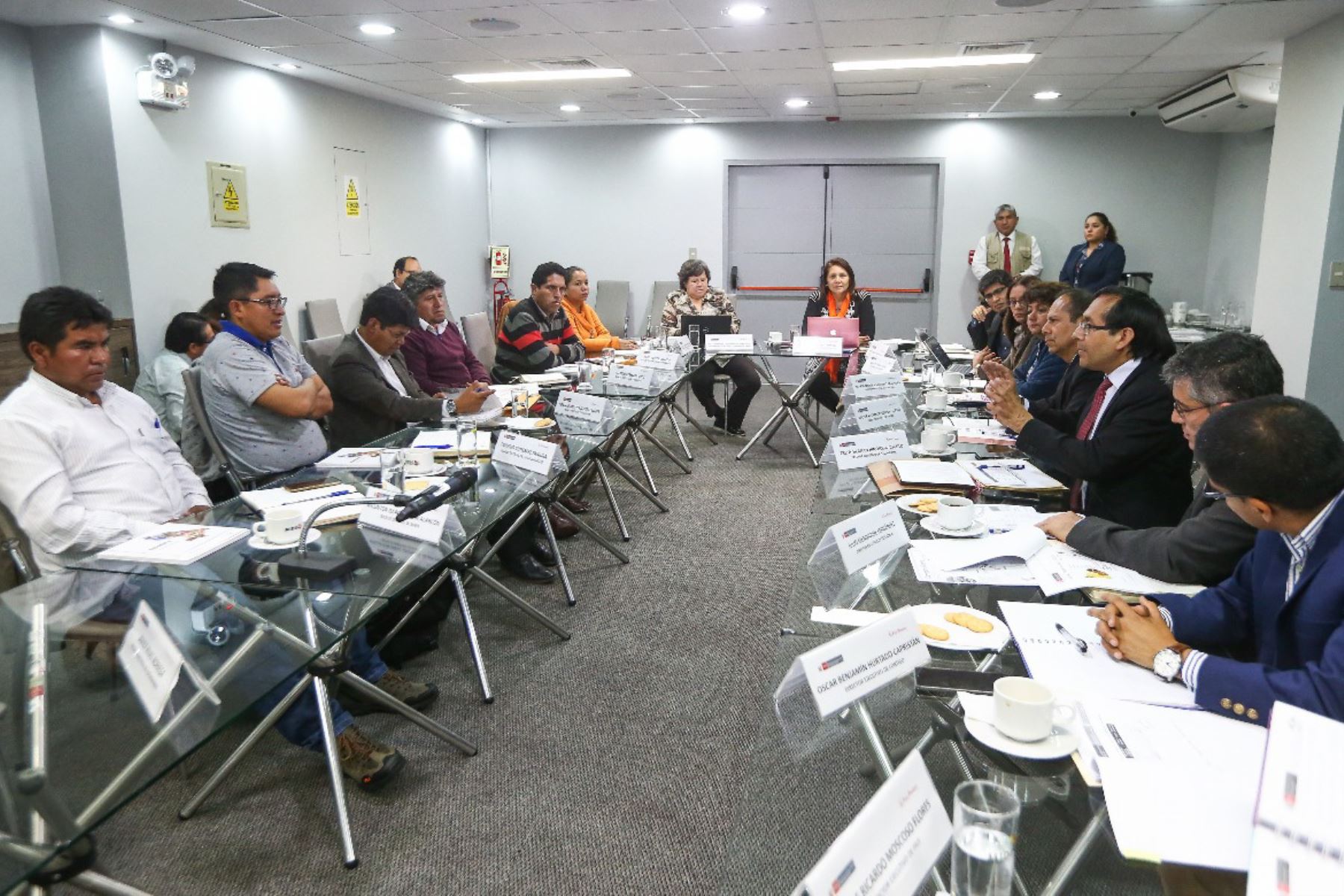 Midis y autoridades locales acuerdan que alcaldes de Cotabambas definan matriz de proyectos de desarrollo de esa provincia de Apurímac. ANDINA/Difusión