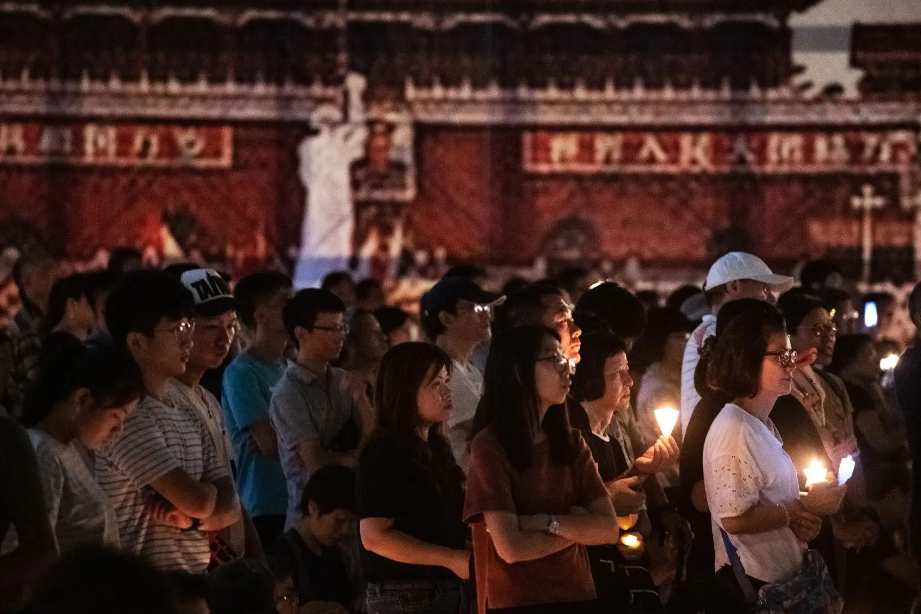 Vigilia en Hong Kong para conmemorar el 30 aniversario de Tiananmen. Foto: AFP