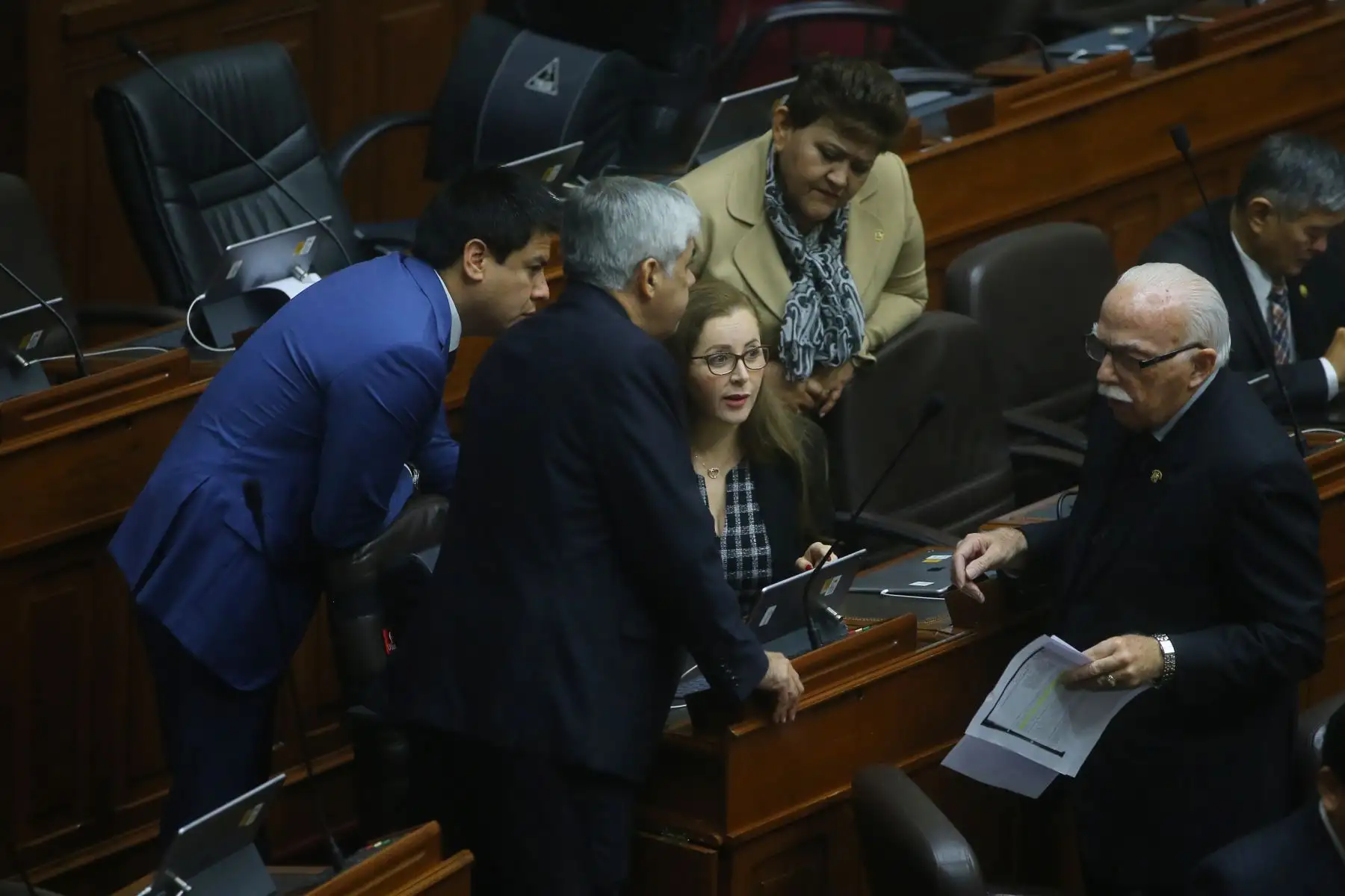 Se reanuda el debate por cuestión de confianza en el Congreso.
Foto: ANDINA/Vidal Tarqui