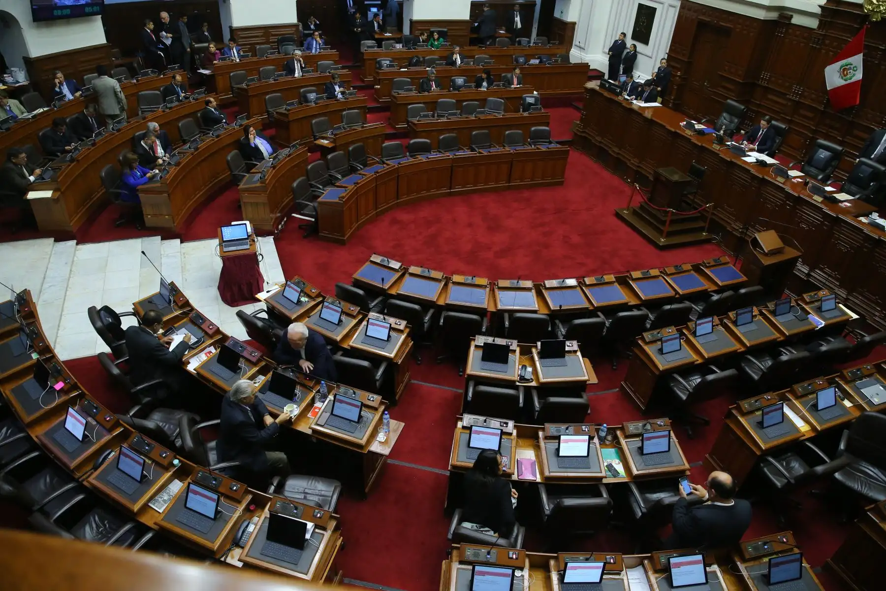 Se reanuda el debate por cuestión de confianza en el Congreso.
Foto: ANDINA/Vidal Tarqui
