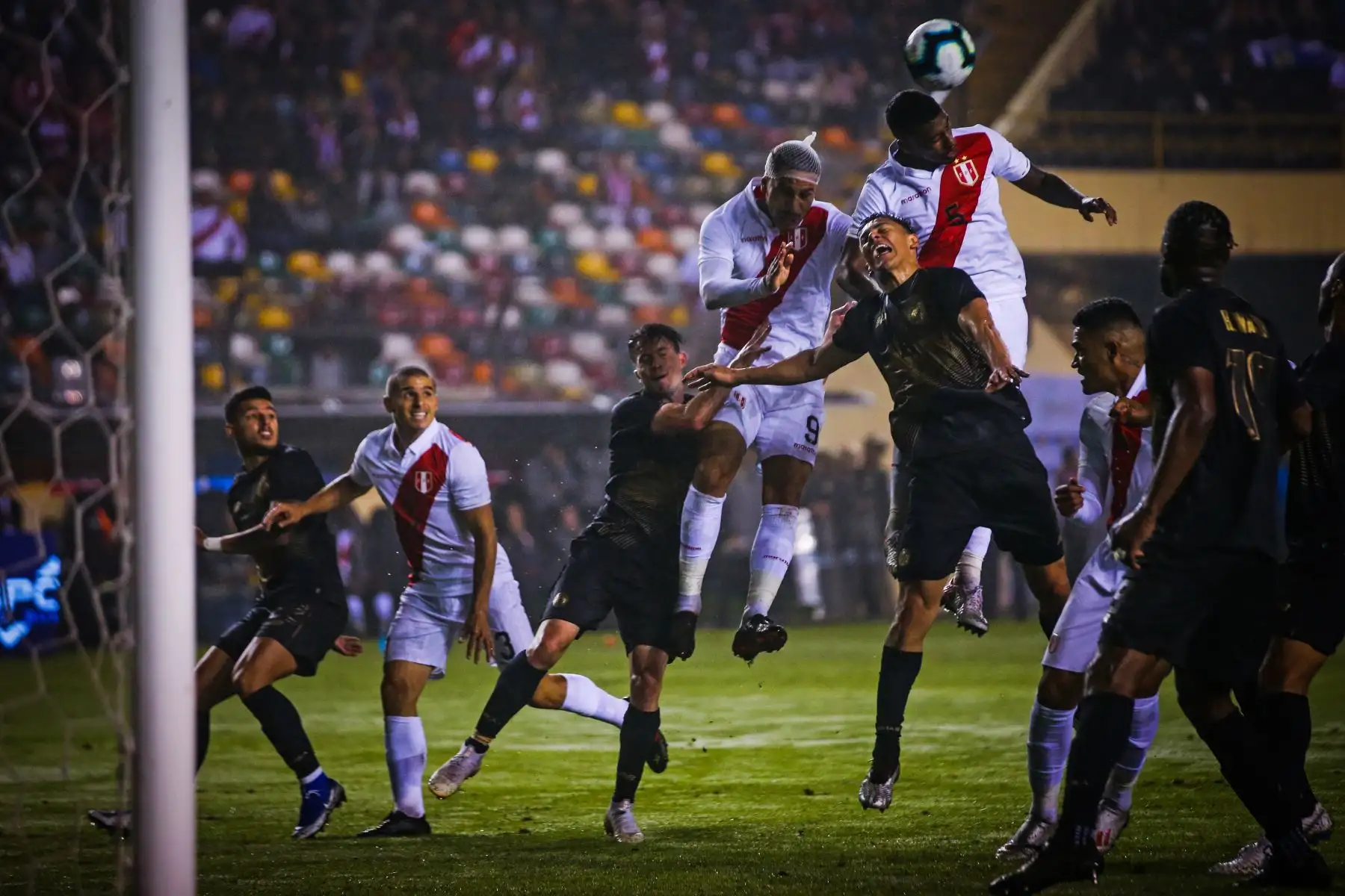 Perú vs. Costa Rica ha marcado el retorno de Paolo Guerrero. Foto: ANDINA/ Carlos Lezama
