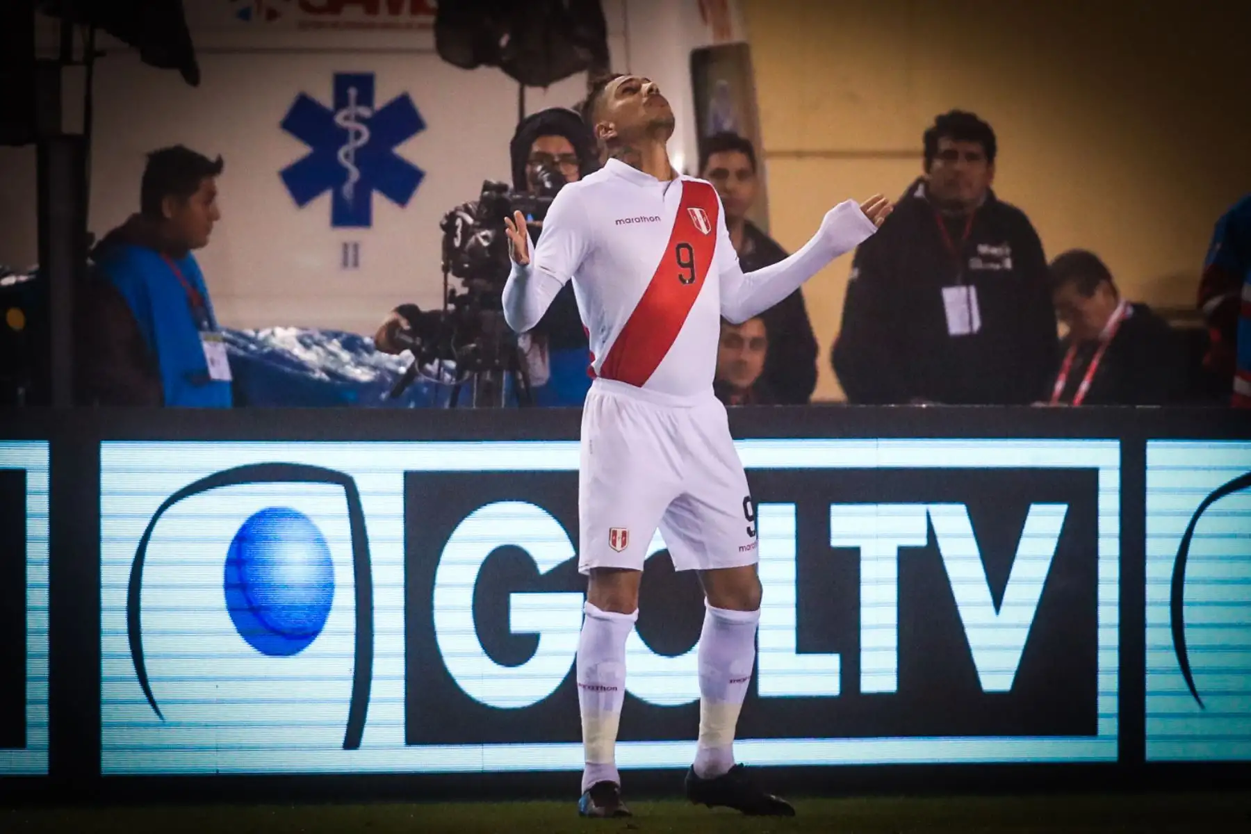 Perú vs. Costa Rica ha marcado el retorno de Paolo Guerrero. Foto: ANDINA/ Carlos Lezama