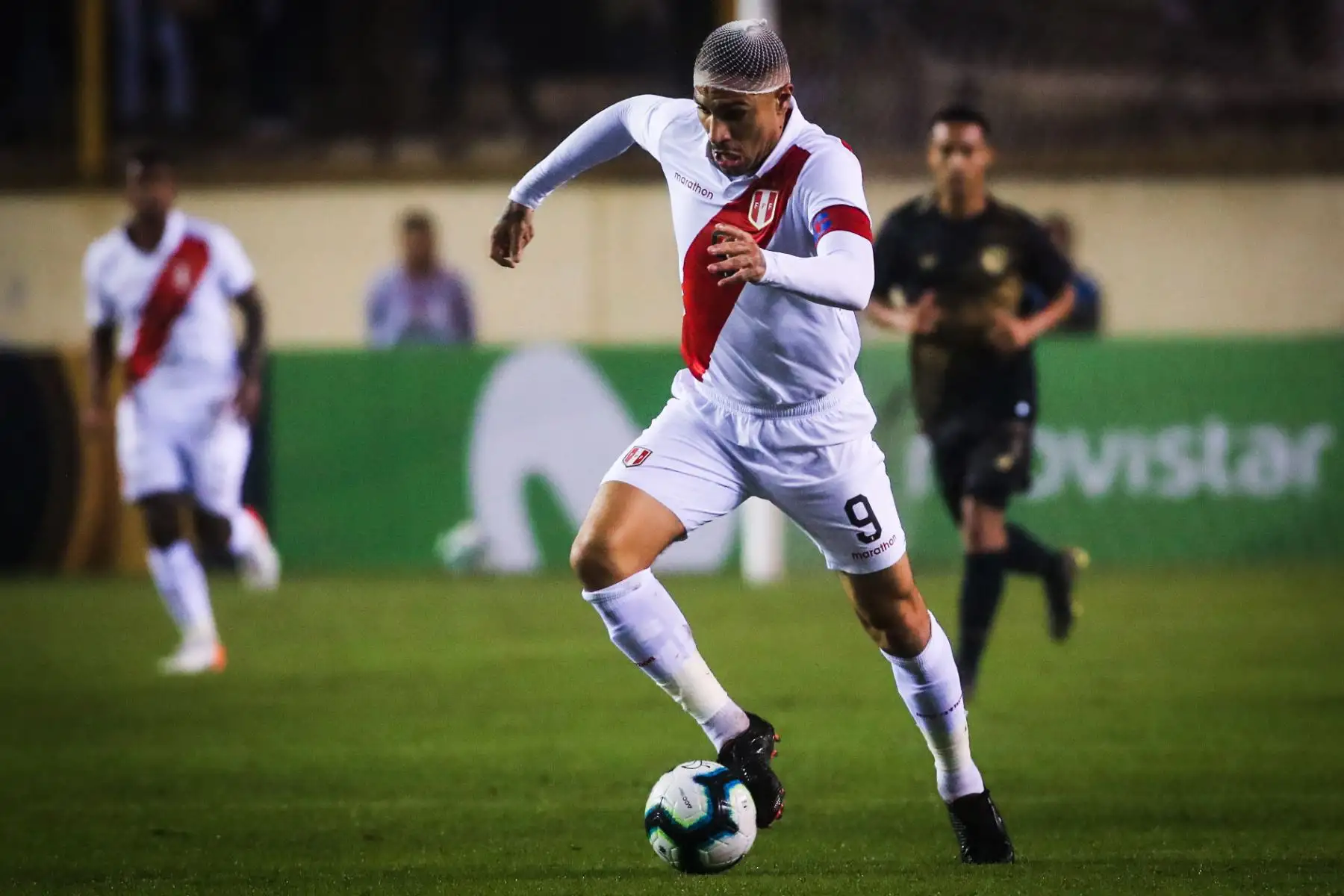 Perú vs. Costa Rica ha marcado el retorno de Paolo Guerrero. Foto: ANDINA/ Carlos Lezama