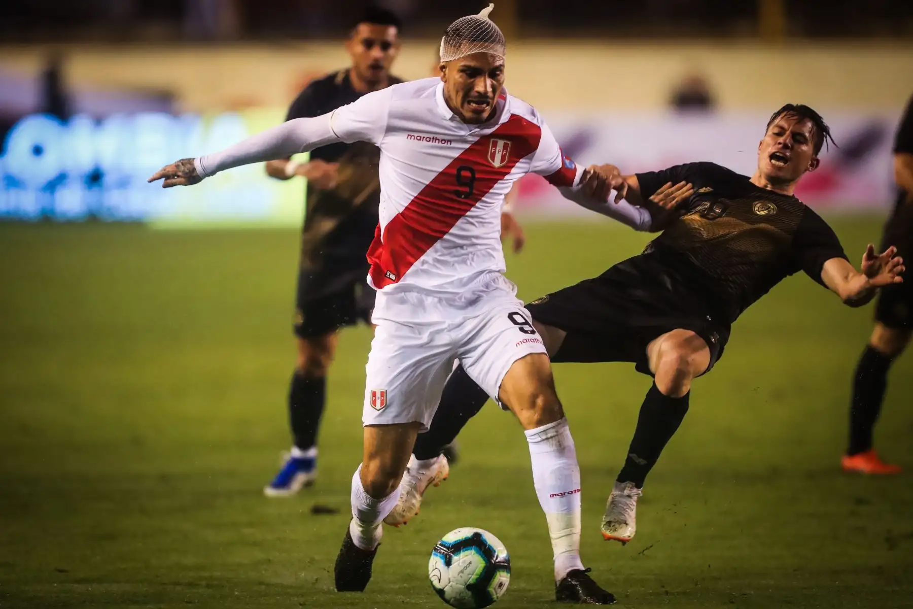 Perú vs. Costa Rica ha marcado el retorno de Paolo Guerrero. Foto: ANDINA/Juan Carlos Guzmán