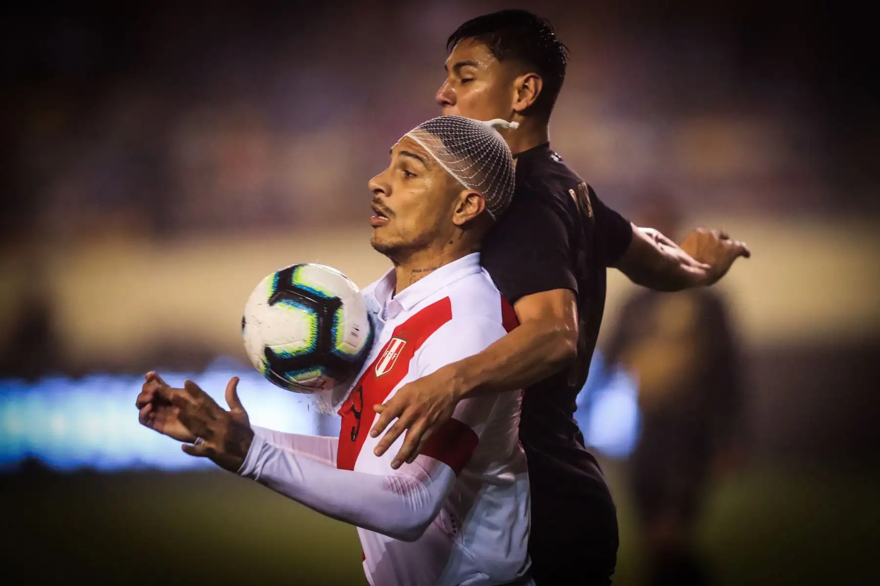 Perú vs. Costa Rica ha marcado el retorno de Paolo Guerrero. Foto: ANDINA/Juan Carlos Guzmán