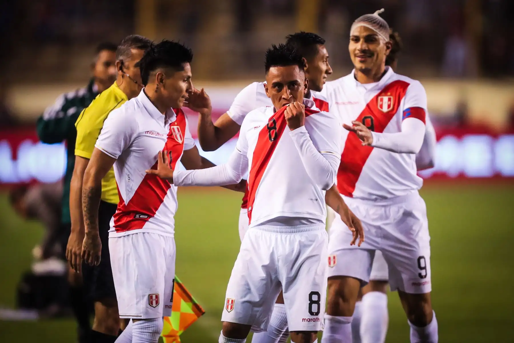 Perú vs. Costa Rica ha marcado el retorno de Paolo Guerrero. Foto: ANDINA/Juan Carlos Guzmán