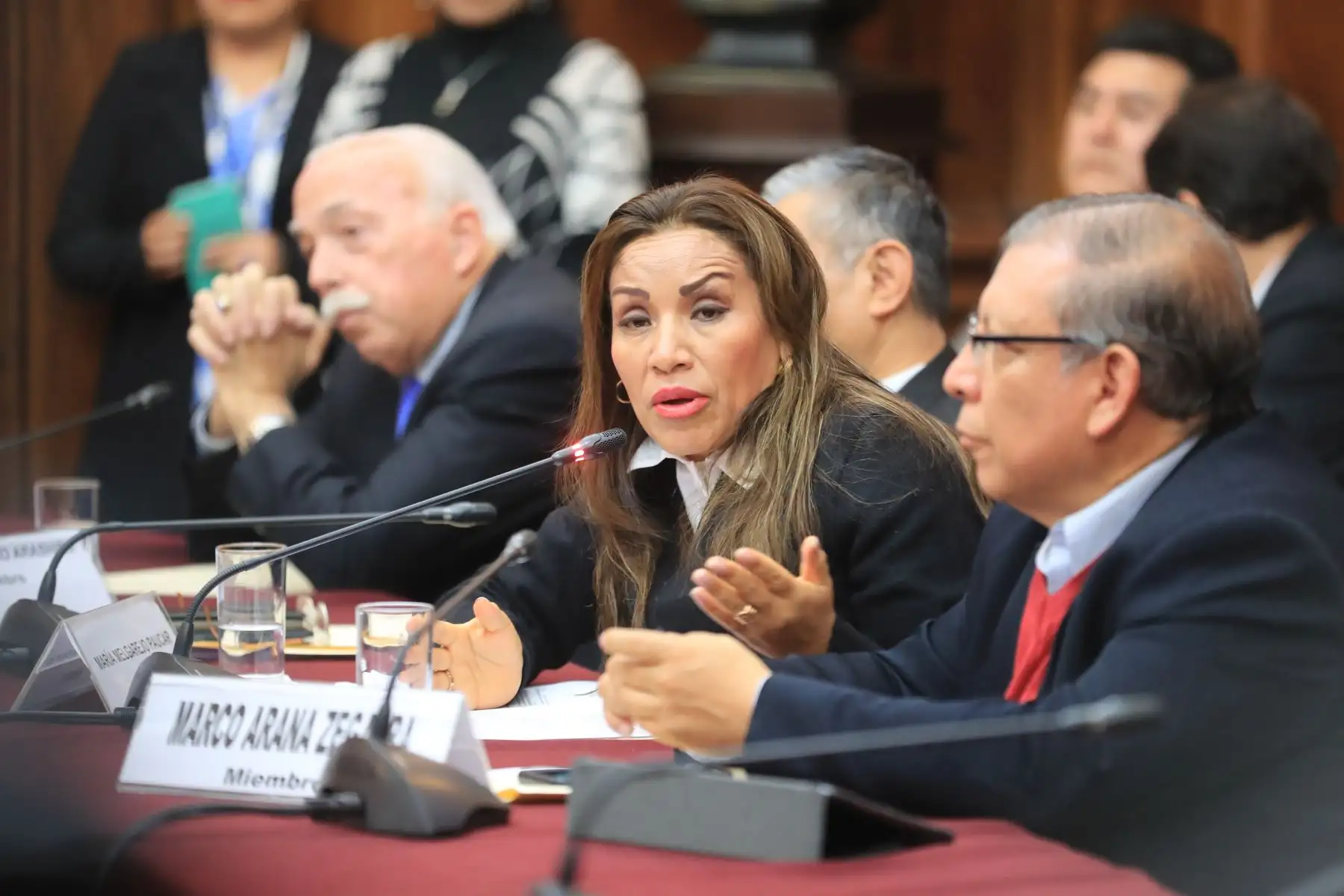 Comisión de Levantamiento de Inmunidad Parlamentaria acordó, por mayoría, levantarle la inmunidad de proceso al congresista Moisés Mamani

Foto: ANDINA/Juan Carlos Guzmán Negrini