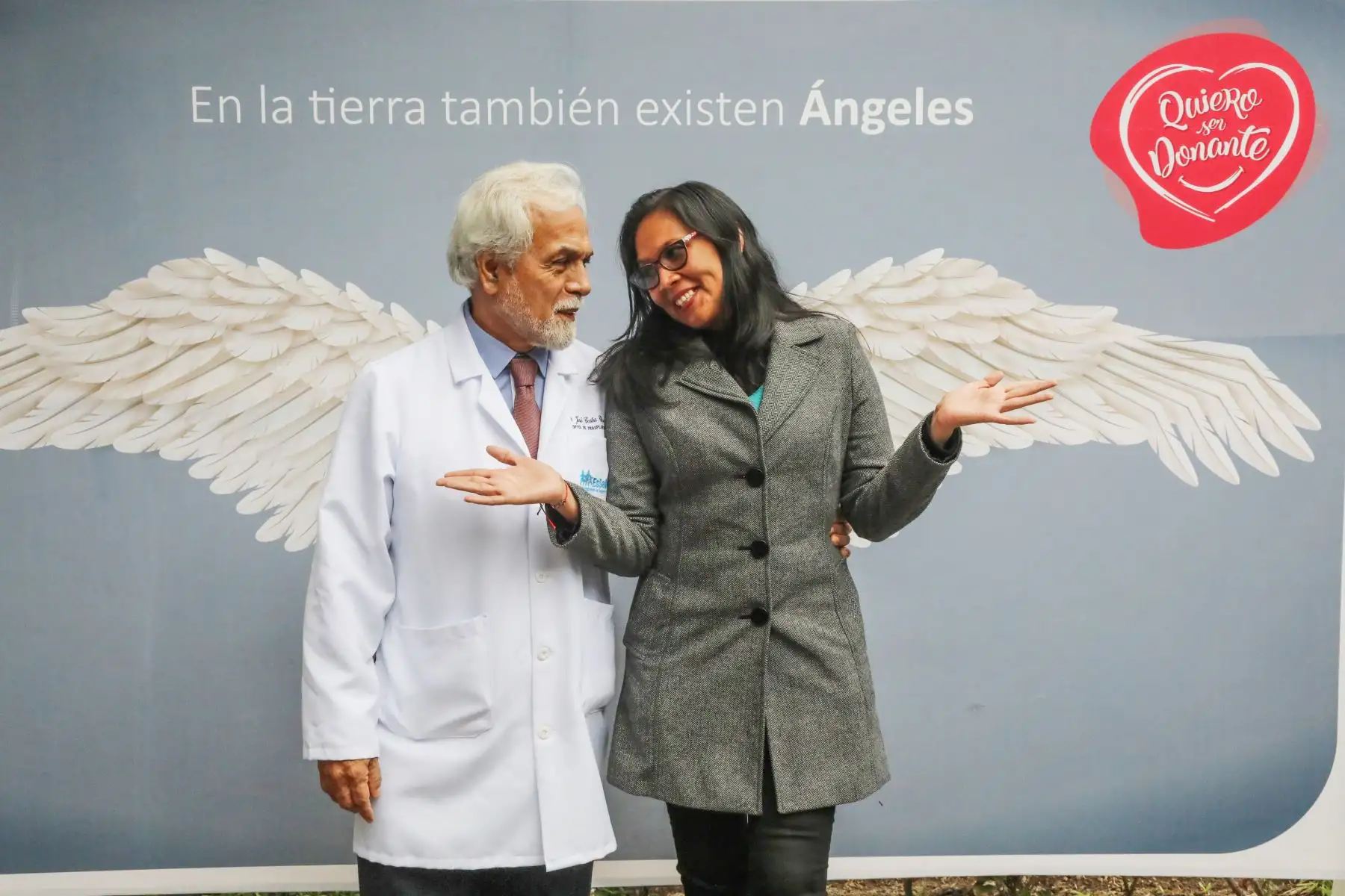 Pacientes Trasplantados del hospital Almenara realizaron una misa que congregó a decenas de personas que ahora tienen nueva oportunidad de vida.  Foto: ANDINA/ESSALUD