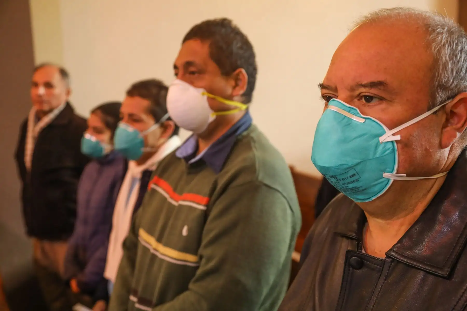 Pacientes Trasplantados del hospital Almenara realizaron una misa que congregó a decenas de personas que ahora tienen nueva oportunidad de vida.  Foto: ANDINA/ESSALUD