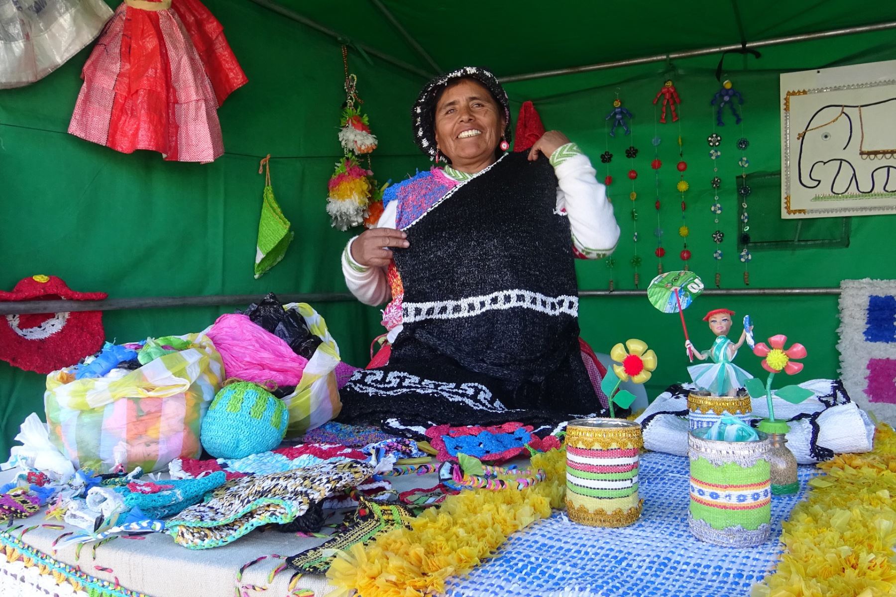 Conoce a Valentina Huarachi, la emprendedora ambiental de Puno. ANDINA