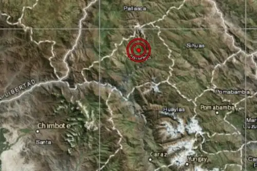 Sismo de magnitud 3.6 remeció esta madrugada la sierra de Áncash.