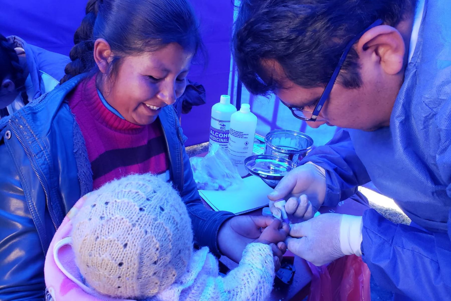 La anemia afecta a siete de cada diez niños entre 6 y 36 meses de edad en la región Puno. Es la incidencia más alta en el Perú.