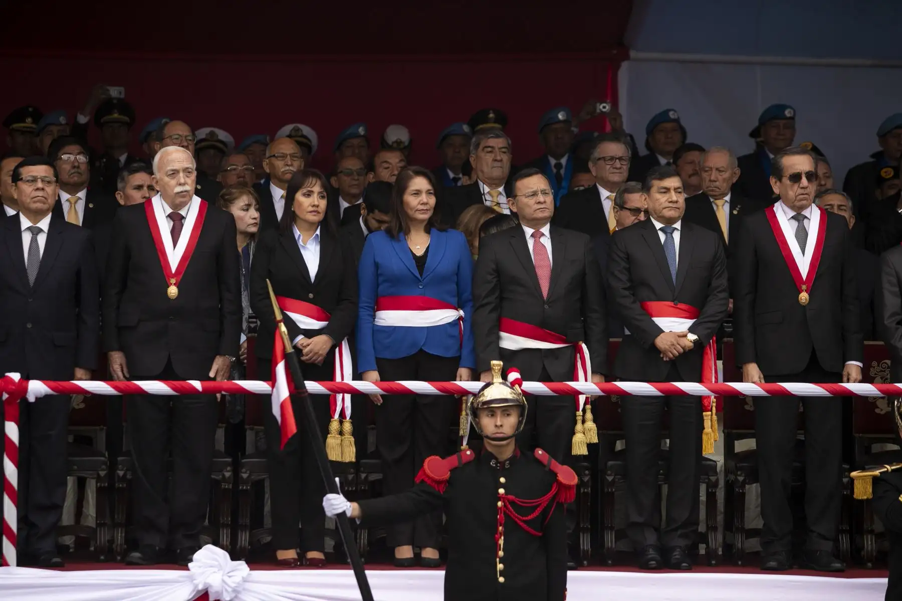 Jefe de Estado, Martín Vizcarra, preside ceremonia por el 139 Aniversario de la Batalla de Arica y Renovación del Juramento de Fidelidad a la Bandera. Foto: ANDINA/Prensa Presidencia