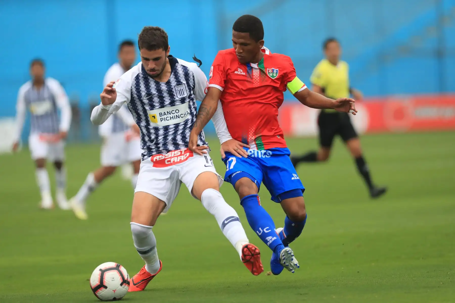 Jugador de Alianza Lima Felipe Rodriguez .
Alianza Lima empató 1-1 ante Unión Comercio 

Foto: ANDINA/Juan Carlos Guzmán Negrini.